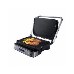 Orava Grillchef-3 elektromos kontaktgrill, 2000 W, LCD kijelző, időzítő, digitális vezérlés