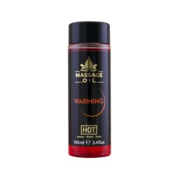 HOT bőrápoló masszázsolaj - melegítő hatású (100ml)