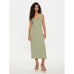 Vila Nyári ruha Modala 14089488 Zöld Regular Fit