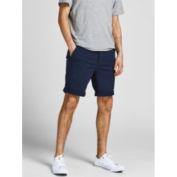 Jack&Jones Szövet rövidnadrág Dave 12182549 Sötétkék Regular Fit
