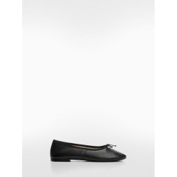 Mango Balerina Selli 67012536 Fekete