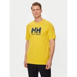 Helly Hansen Póló Hh Logo T-Shirt 33979 Sárga Regular Fit