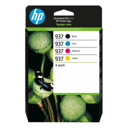 HP 937 (6C400NE) - eredeti patron, black + color (fekete + színes)