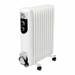 Olajradiátor fehér 11 tagú elektromos 800W/1200W/2000W