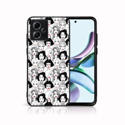 PROTEMIO MY ART Védőburkolat a Motorola Moto G54 5G / G54 5G Power Edition LIPSTICK-hoz (174)