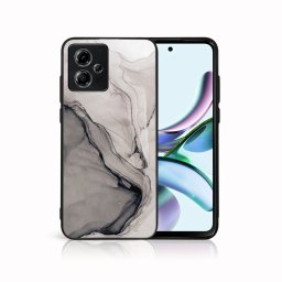 PROTEMIO MY ART Védőburkolat a Motorola Moto G54 5G / G54 5G Power Edition számára BLACK INK (146)