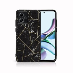 PROTEMIO MY ART Védőburkolat a Motorola Moto-hoz G54 5G / G54 5G Power Edition POLYGONAL (150)