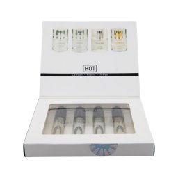 HOT LMTD feromon parfüm csomag nőknek (4 × 5 ml)