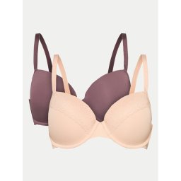 Dorina 2 db-os merevítős melltartó szett Amora FXTT0041LA130 Színes