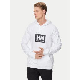 Helly Hansen Pulóver Hh Box Hoodie 53289 Fehér Regular Fit