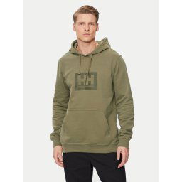 Helly Hansen Pulóver Hh Box Hoodie 53289 Zöld Regular Fit