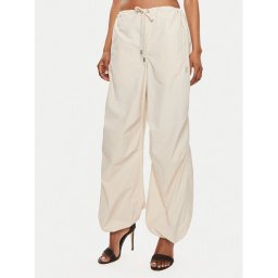Juicy Couture Szövet nadrág Ayla JCWBJ24341 Bézs Oversize