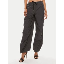 Juicy Couture Szövet nadrág Ayla JCWBJ24341 Fekete Oversize