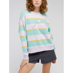 Lee Pulóver Acid LQ21SRA26 112332704 Színes Relaxed Fit