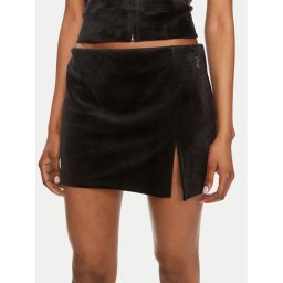 Juicy Couture Miniszoknya Maxy JCWGS24307 Fekete Slim Fit