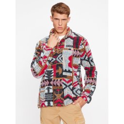 Columbia Polár kabát Rugged Ridge™ II Sherpa 1/2 Snap Barna Regular Fit