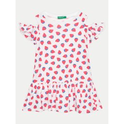 United Colors Of Benetton Hétköznapi ruha 3M39GV00U Fehér Regular Fit