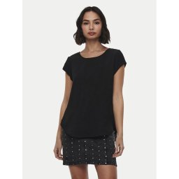 ONLY Blúz Vic 15142784 Fekete Regular Fit