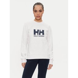 Helly Hansen Pulóver Logo 2.0 34462 Fehér Regular Fit