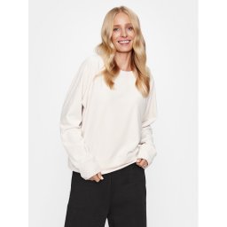 DKNY Sport Pulóver DP2T8279 Ekru Regular Fit