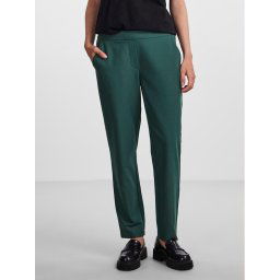 Pieces Chinos 17138427 Zöld Regular Fit