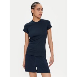Helly Hansen Technikai póló W Hh Tech T-Shirt 48373 Sötétkék Slim Fit