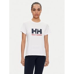 Helly Hansen Póló W Hh Logo T-Shirt 2.0 34465 Fehér Regular Fit