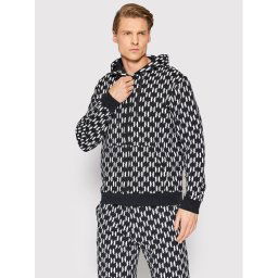 KARL LAGERFELD Pulóver 705074 521951 Fekete Regular Fit