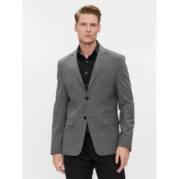 Calvin Klein Zakó K10K112935 Szürke Regular Fit