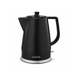 Orava VK-3813 B vízforraló, 1500 W, 1,5 l, kerámia, automatikus kikapcsolás, fekete színű