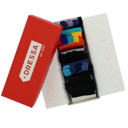 Dressa csíkos pamut lábtyű szett - 5 pár