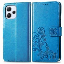 ART FLOWERS Pénztárcahuzat Xiaomi Redmi 12 kék