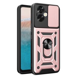 GYŰRŰ KAMERA Borító tartóval Oppo A79 5G rózsaszínhez