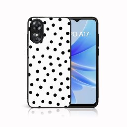 PROTEMIO MY ART Védőburkolat a Oppo-hoz A17 DOTS (168)