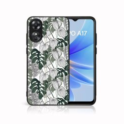 PROTEMIO MY ART Védőburkolat a Oppo A17-hez LEAF (175)