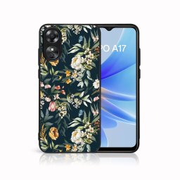 PROTEMIO MY ART Védőburkolat a Oppo-hoz A17 FLORAL (158)