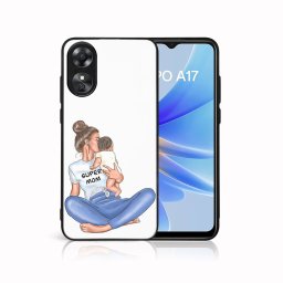 PROTEMIO MY ART Védőburkolat a Oppo A17-hez SUPERMOM (112)