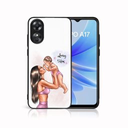 PROTEMIO MY ART Védőhuzat a Oppo-hoz A17 LOVING MOM (115)