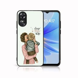PROTEMIO MY ART Védőburkolat a Oppo-hoz A17 MOM LIFE (118)