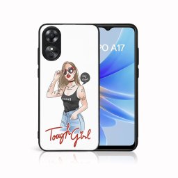 PROTEMIO MY ART Védőburkolat: Oppo A17 TOUGH GIRL (131)