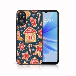 PROTEMIO MY ART Karácsonyi kivitelű borító Oppo A17 CHRISTMAS (069)