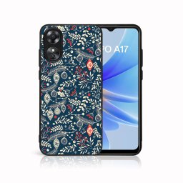 PROTEMIO MY ART Karácsonyi kivitelű borító Oppo A17 MISLETOE (070)