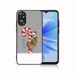 PROTEMIO MY ART Karácsonyi kivitelű borító Oppo A17 CANDY (076)