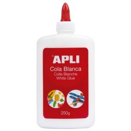 APLI Hobbiragasztó, 250 g, APLI "White Glue"