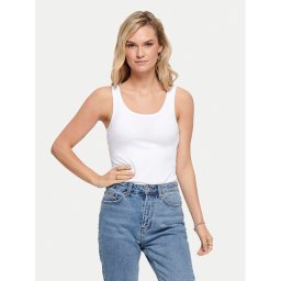 ONLY Felső Live 15095808 Fehér Stretch Fit