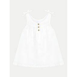 United Colors Of Benetton Nyári ruha 4BE7GV01C Fehér Regular Fit
