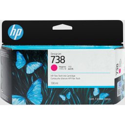 HP 738 (498N6A) - eredeti patron, magenta