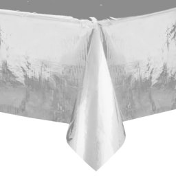 Asztalterítő, ezüst, 137*274 cm