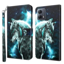 ART pénztárca borító Motorola Moto G54 5G / G54 5G Power Edition WOLF készülékhez