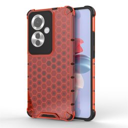 HONEYCOMB Védőburkolat Oppo Reno11 F 5G piros